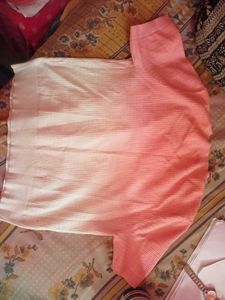 Imported Ombre Pink Knit Top