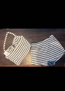 Striped Halter Set of 2