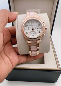 Mk ladies watch all crono and date working