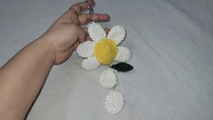 Sunflower Keychain