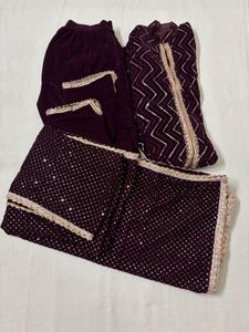 🆕Designer Velvet Pakistani Suit Set