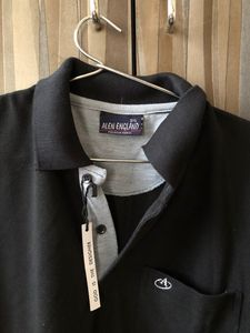 Mens Black Polo T Shirt