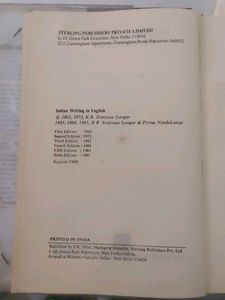 Indian Writing in English