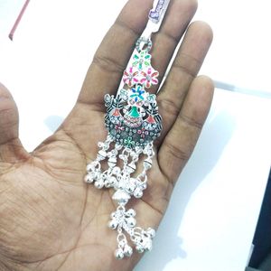 Pure 97Silver Saree Waist key, चटका, कमरबंद, जुड़ा