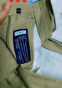 Beige Flared Pants Silim Fit