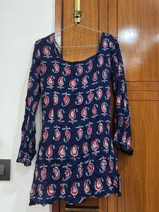 corset back short kurti