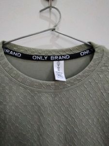 Olive Green Casual Top🌟🎀