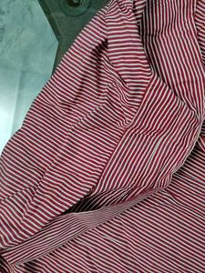 Men's Striped Button-Up Shirt