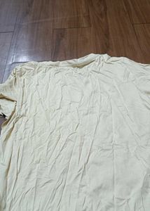 Shein Short Sleeve Typographic Front Print Crew Ts