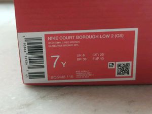 Nike Court Borough Low 2 Gs UK7
