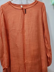 Beautiful Indo Western Kurti Get Free Pink Top