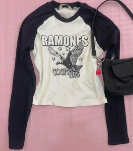 H&M Ramones Tour 1978 Graphic Long Sleeve Top