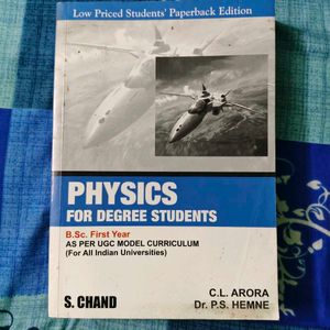 Physics For Degree Students B.Sc. First Year