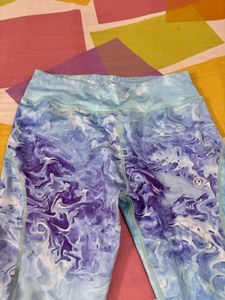 Abstract Print gym yoga Leggings