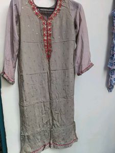 Elegant Embroidered Kurta