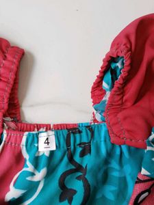 "Kids Size 4 Stretchable Lycra Nightwear Combo (Se
