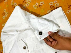 White Denim Jacket