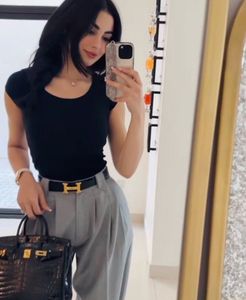 Hermes leather belt