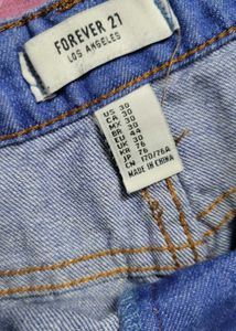 Classic Blue Denim Shorts