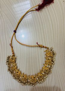 Exquisite Gold Plated Pearl Necklace