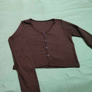 Women Brown Top