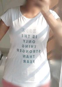 2 White Graphic Tee