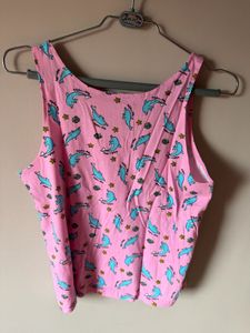 Cute Dolphin Print coord set