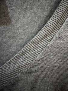 H&amp;M Divided Grey V-Neck Sweater (Size S)