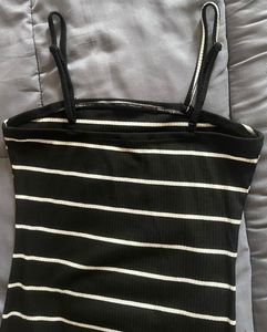 Mini striped dress