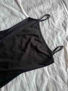 Sleek Black Maxi Dress