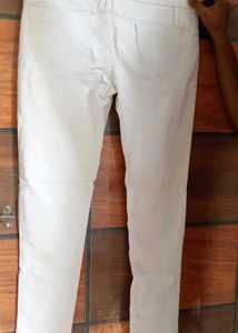 Classic White Straight Leg Pants