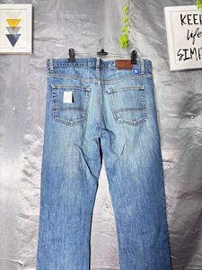 Tommy Hilfiger Men's Blue Distressed Denim Jeans