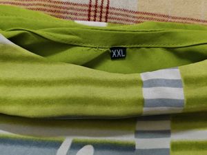 Green Printed Kurta