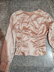 Beautiful Satin Shirt Top
