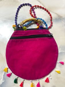 Embroidery Sling Bag