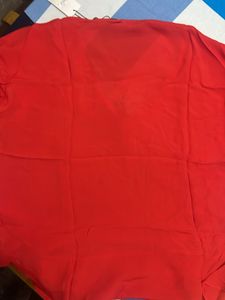 Cover Story Red Top - New with Tags