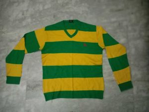 Striped V-Neck Sweater