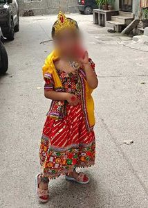 Traditional Indian Girl's Outfit