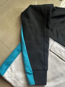 DKNY Colorblock Half-Zip Sweater