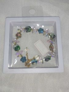 Floral Crystal Bracelet