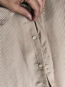 Insta fab Classic Striped Button-Up Shirt 5XL