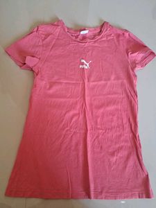 Puma Pink T-Shirt &amp; Shorts Set