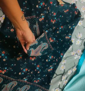 Grey Color Short Kurti