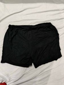 Black Casual Shorts