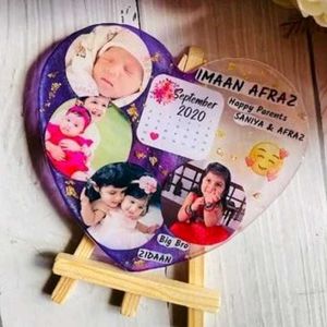 Personalized Photo Heart Showpiece