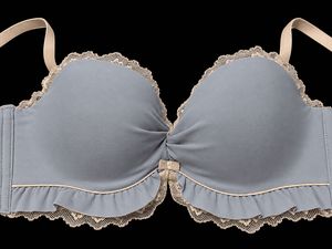 Lace Trim Padded Bra