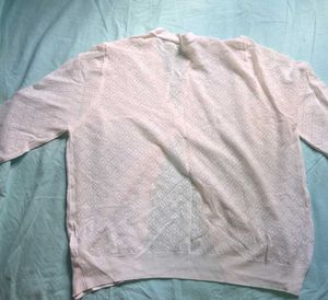 White Knit Cardigan