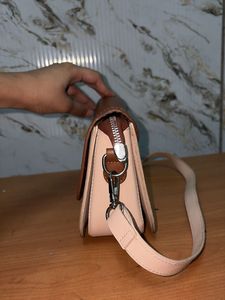 Two-Tone Shoulder Bag