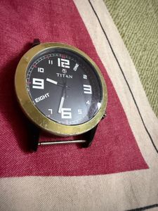 Titan One Stylish Black Dial Watch