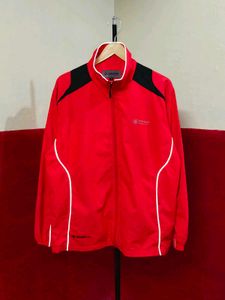 Men's Red Track Jacket